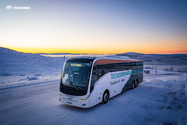 Yutong Bus T15E viser eksepsjonell batteriytelse og kjørelengde i Finland-utfordringen