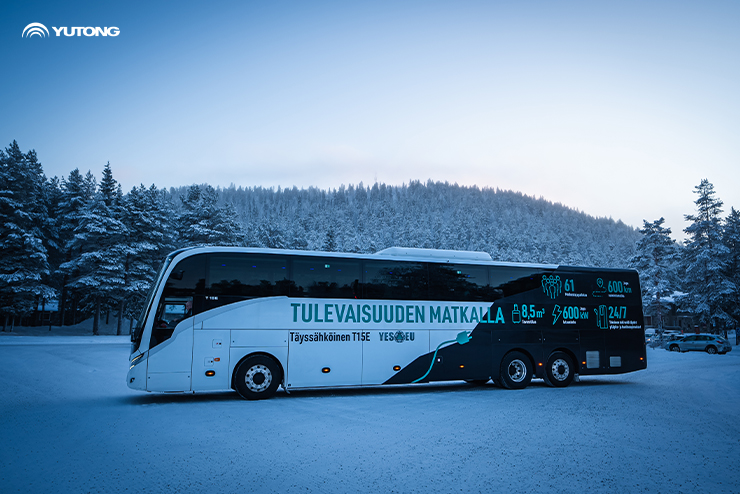 Hvordan Yutong Elektrisk Turistbuss Oppnår Hundrevis av Kilometer i Ekstrem Kulde