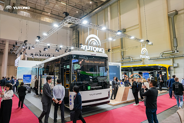 Yutong lanserer ny generasjon batterielektrisk intercitybuss IC12E på UITP Summit Hamburg 2025 – viser frem innovasjon innen elektrifisering