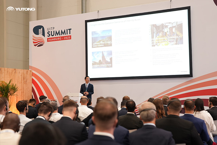 Yutong lanserer ny generasjon batterielektrisk intercitybuss IC12E på UITP Summit Hamburg 2025 – viser frem innovasjon innen elektrifisering