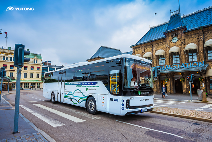 Yutong IC12E erobrer full-scenario-utfordringen på tvers av fire nordiske land og redefinerer «Batterielektrisk intercitybuss av høy standard»!